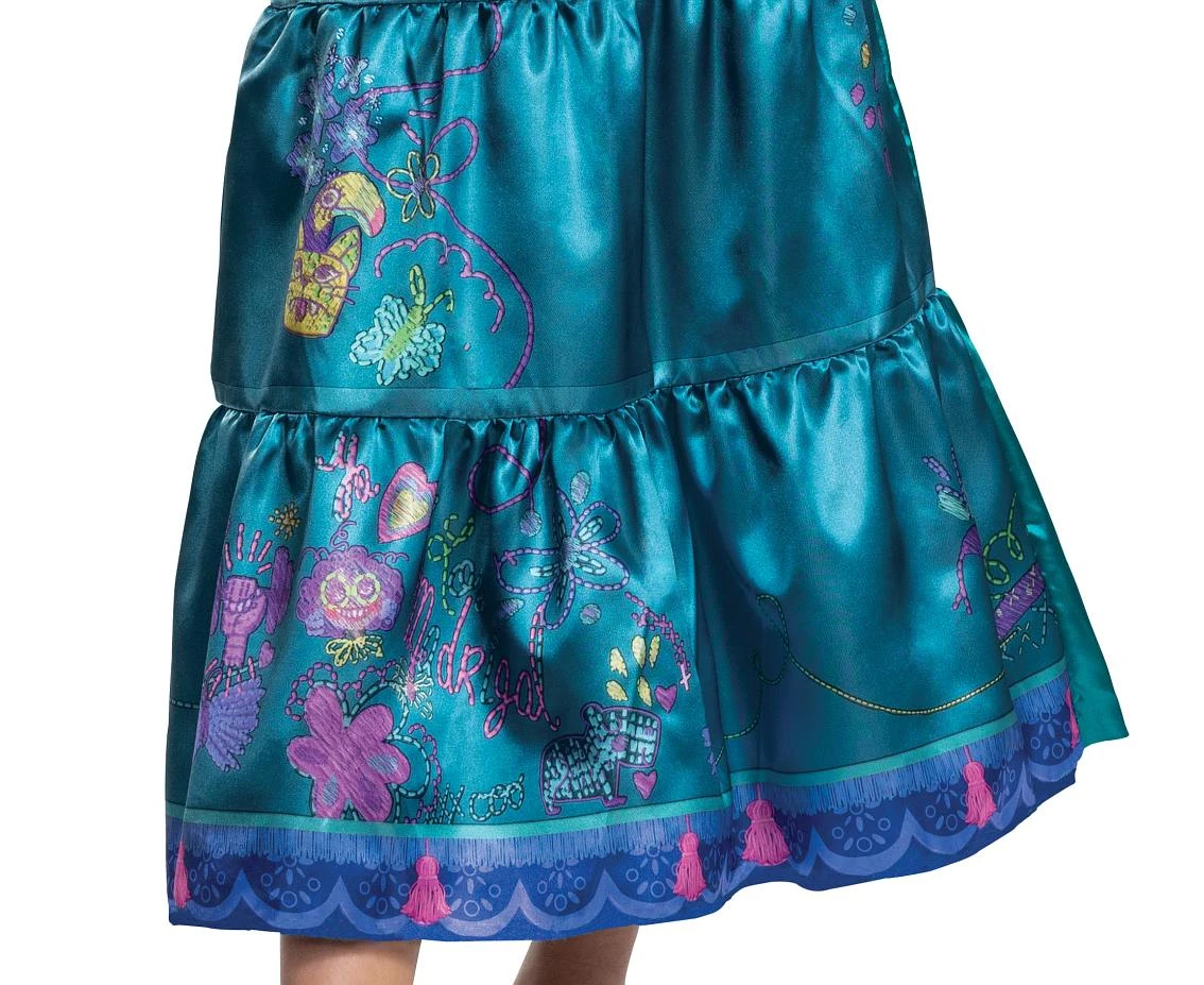 Strój Mirabel Deluxe - Encanto (licencja), rozm. M (7-8 lat) KK