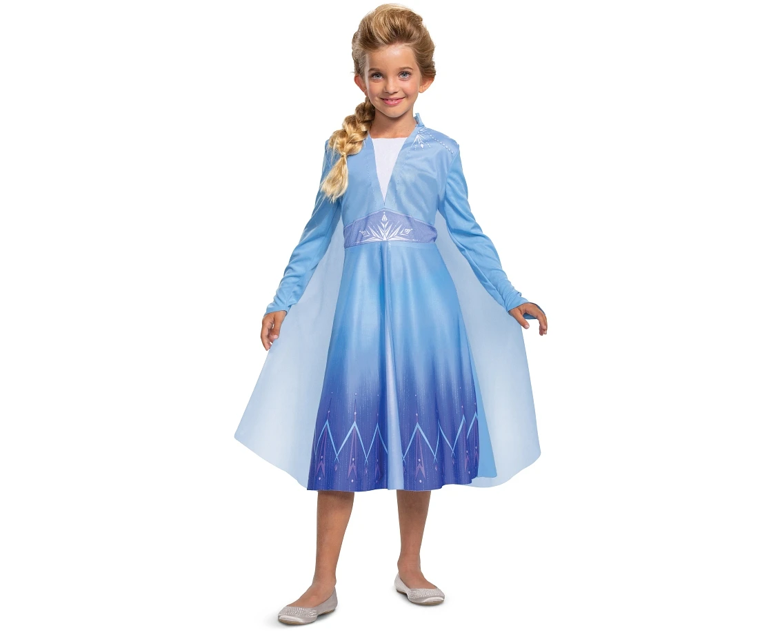 Strój Elsa Basic - Frozen 2 (licencja), rozm. S (5-6 lat)