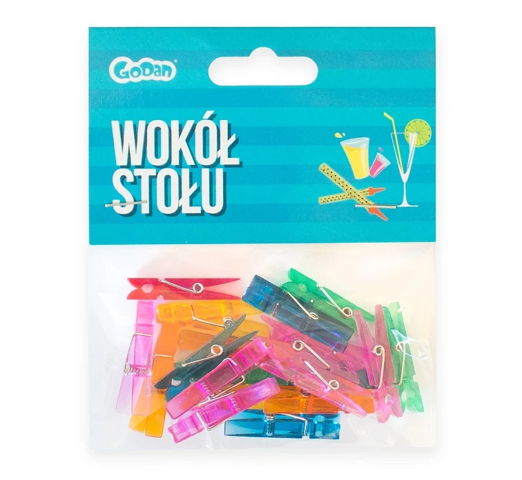 Zestaw "Klamerki dekoracyjne" / 20 szt.