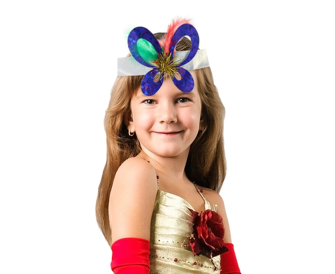 Tiara metalik / 3 szt. PBH