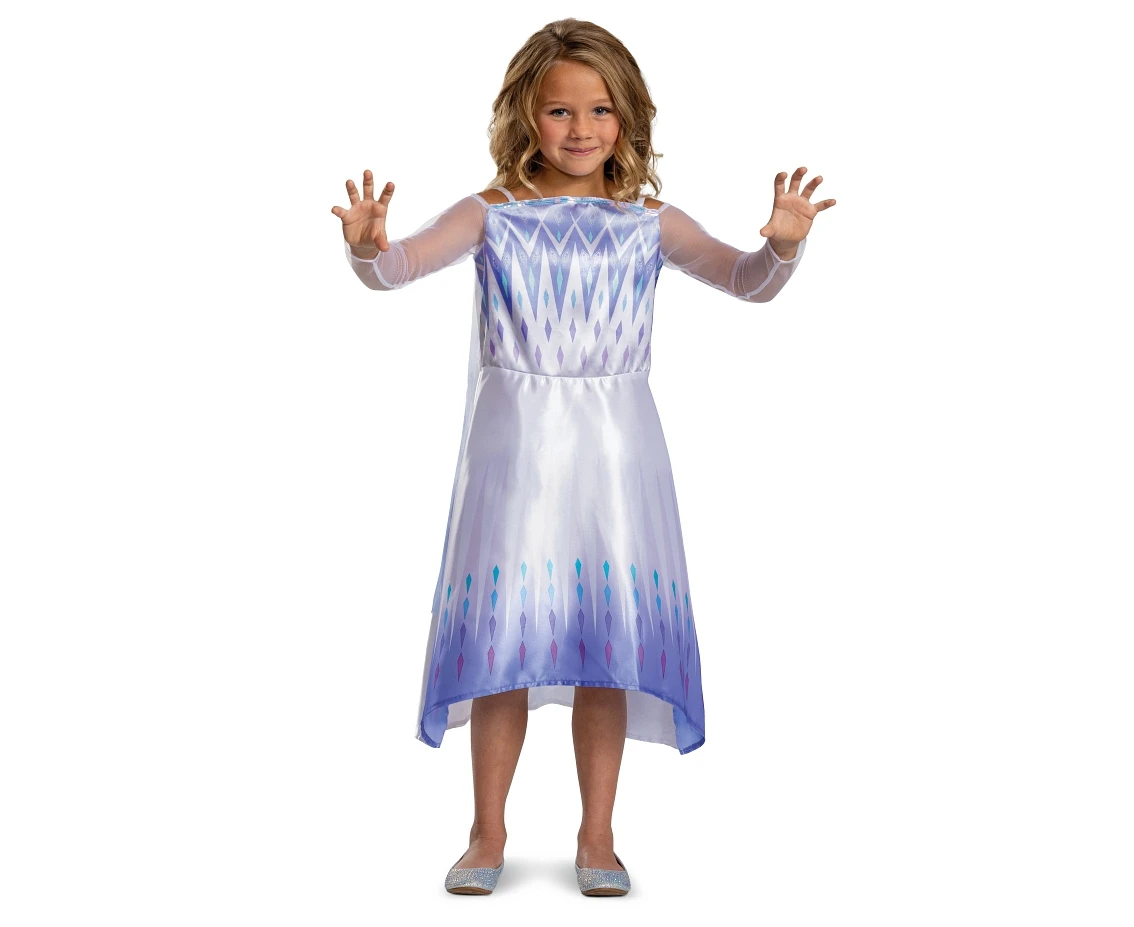 Strój Elsa Snow Queen Basic - Frozen 2 (licencja), rozm. M (7-8 lat) KK