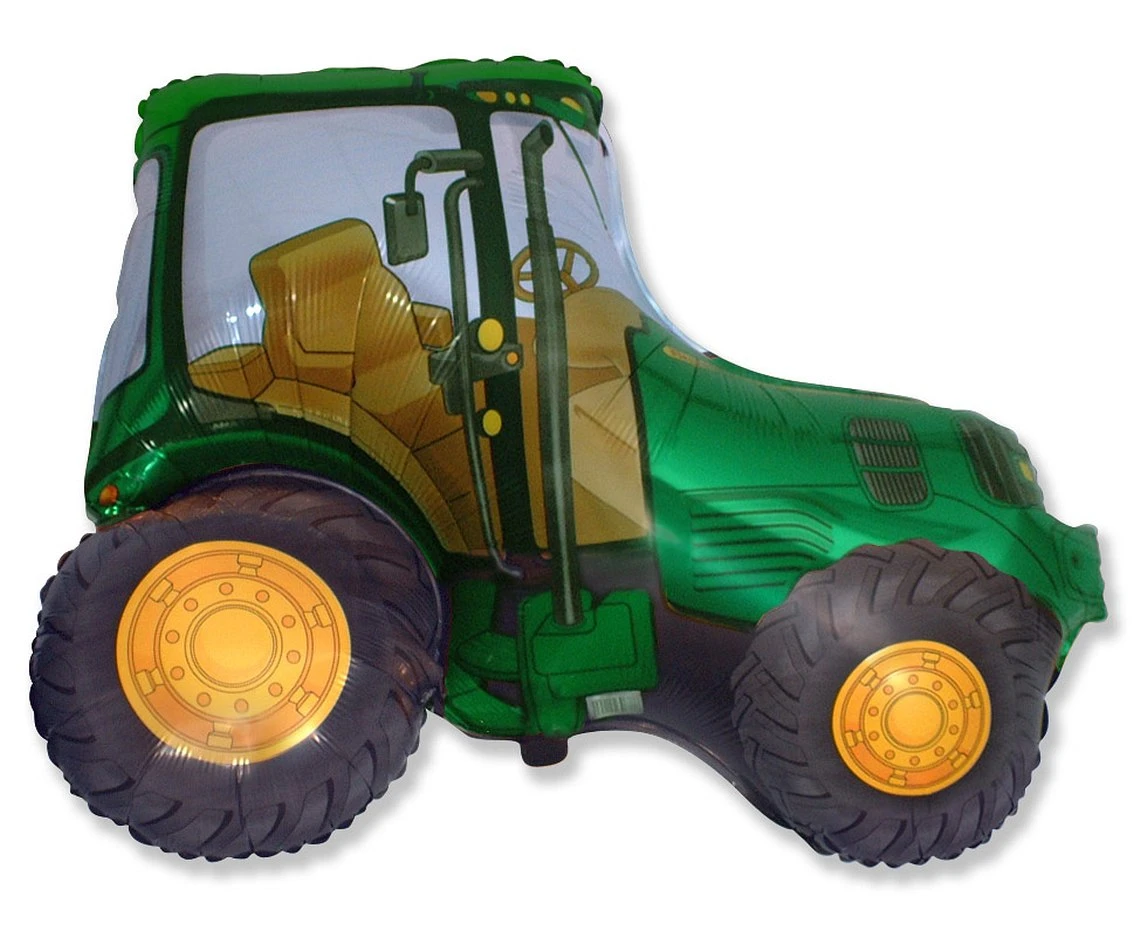 Balon foliowy 24" FX - Traktor (zielony), niepakowany