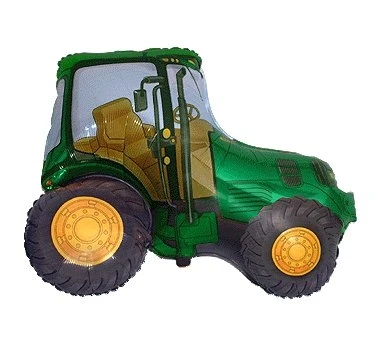 Balon foliowy 14" FX - Traktor (zielony), niepakowany
