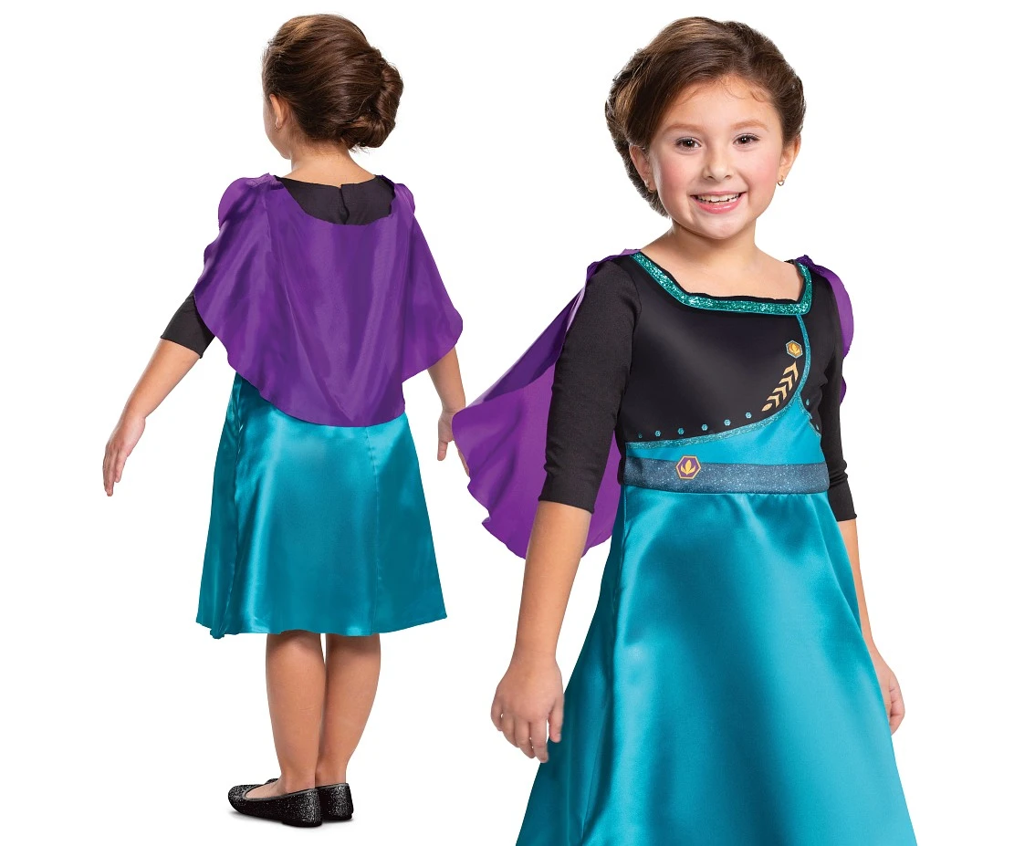 Strój Anna Queen Basic - Frozen 2 (licencja), rozm. S (5-6 lat) KK