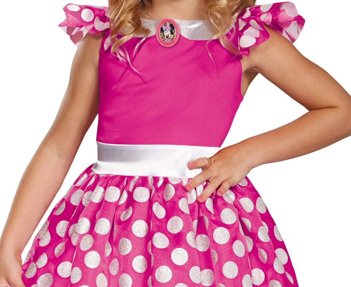 Strój Minnie Pink Classic - Minnie Mouse (licencja), rozm. S (5-6 lat)