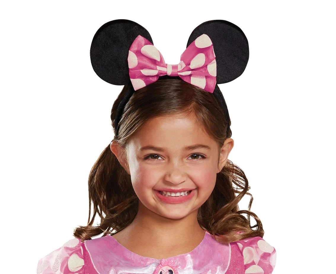 Strój Minnie Pink Deluxe - Minnie Mouse (licencja), rozm. XS (3-4 lata)