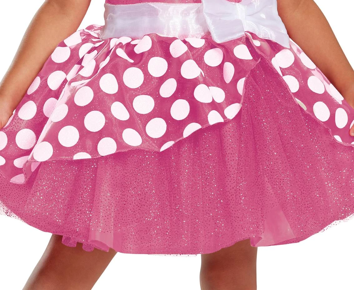 Strój Minnie Pink Deluxe - Minnie Mouse (licencja), rozm. XS (3-4 lata)