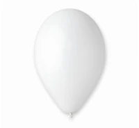 Balony Gemar 9", pastel białe, 100szt.