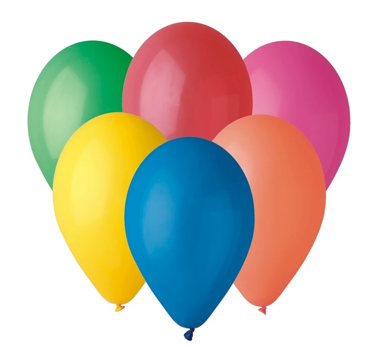 Balony Gemar 10", pastel mix, 50szt.