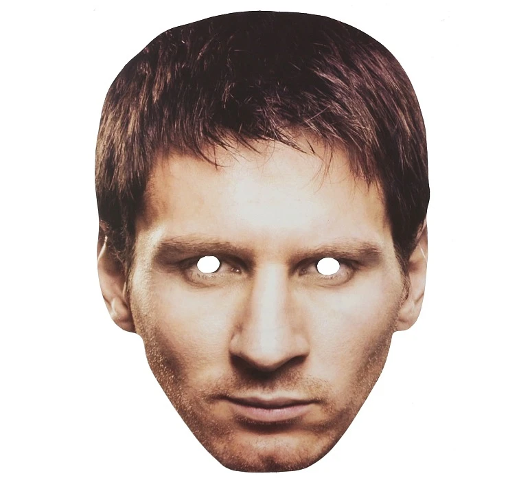 Maska papierowa "Messi"