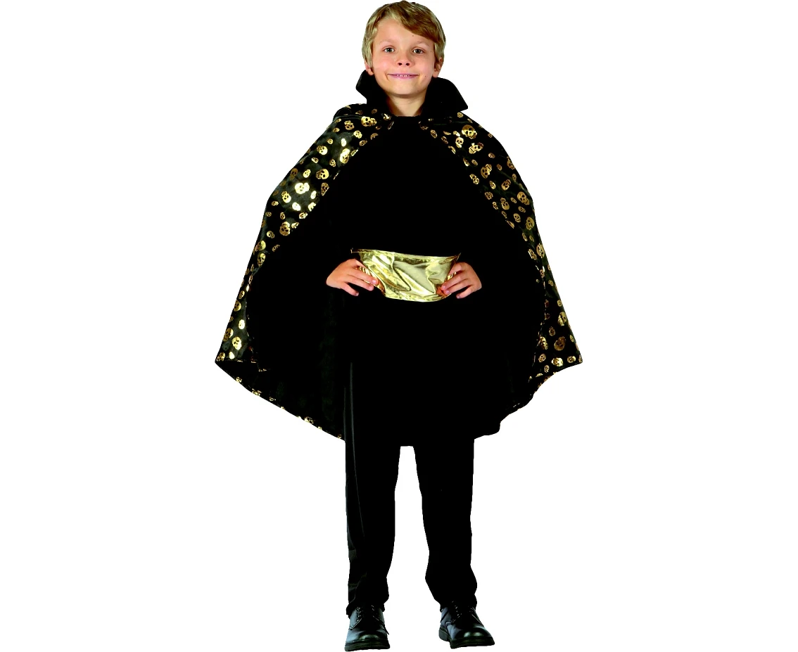 Zestaw Złoty Wampir (peleryna, pasek), rozm. 110/120 cm KK