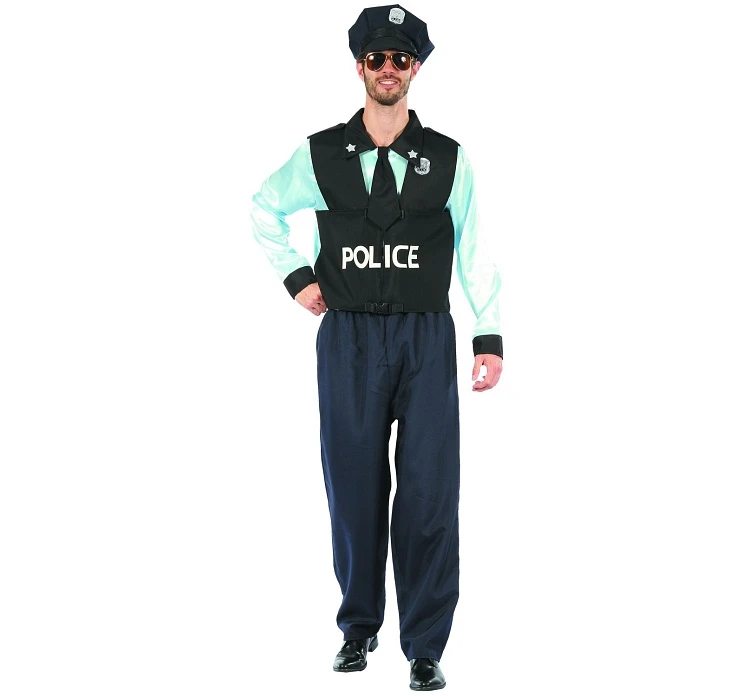 Strój dla dorosłych "Policjant", rozm. 52 KK