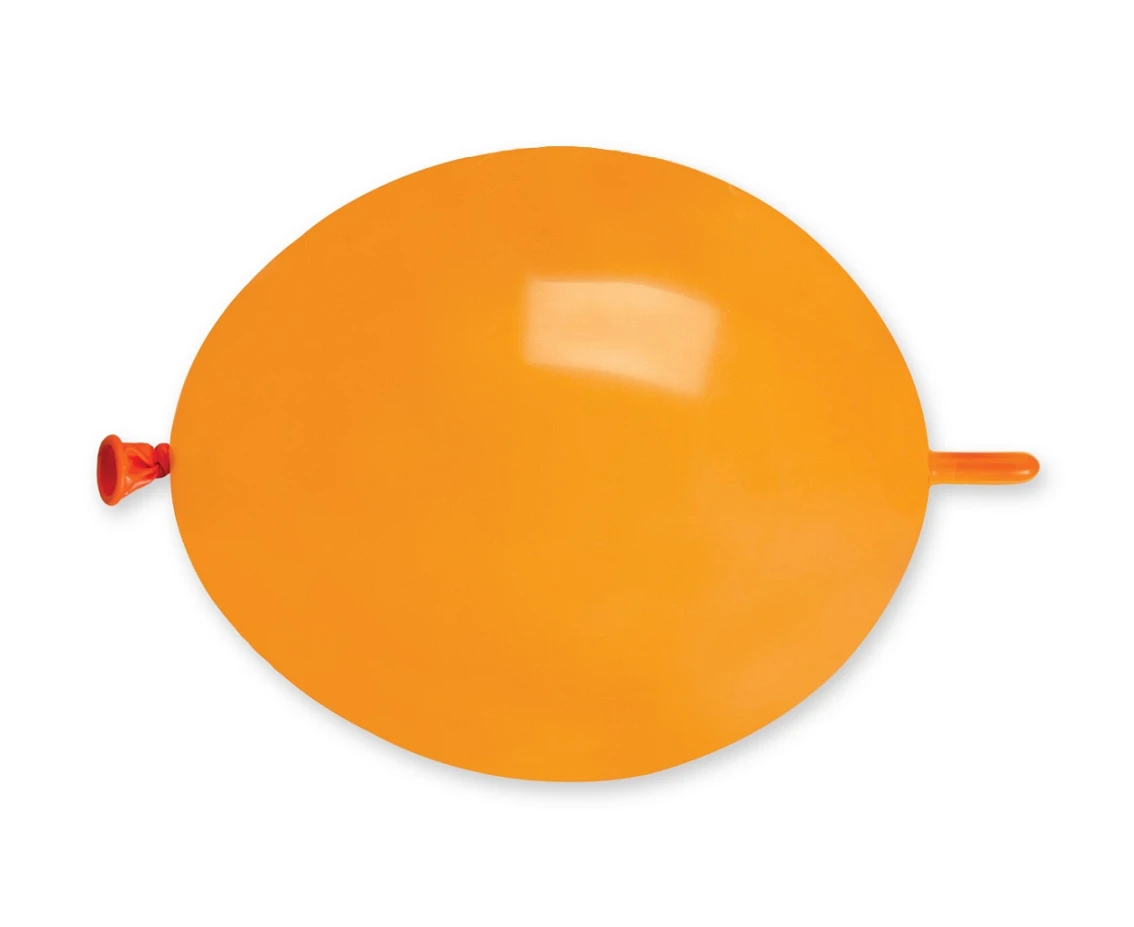 Balony gemar 6", pastel do girland pomarańczowe, 100szt. KK