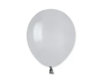 Balony Gemar 5", pastel szare, 100szt.