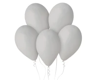 Balony Gemar 12", pastel szare, 100szt.