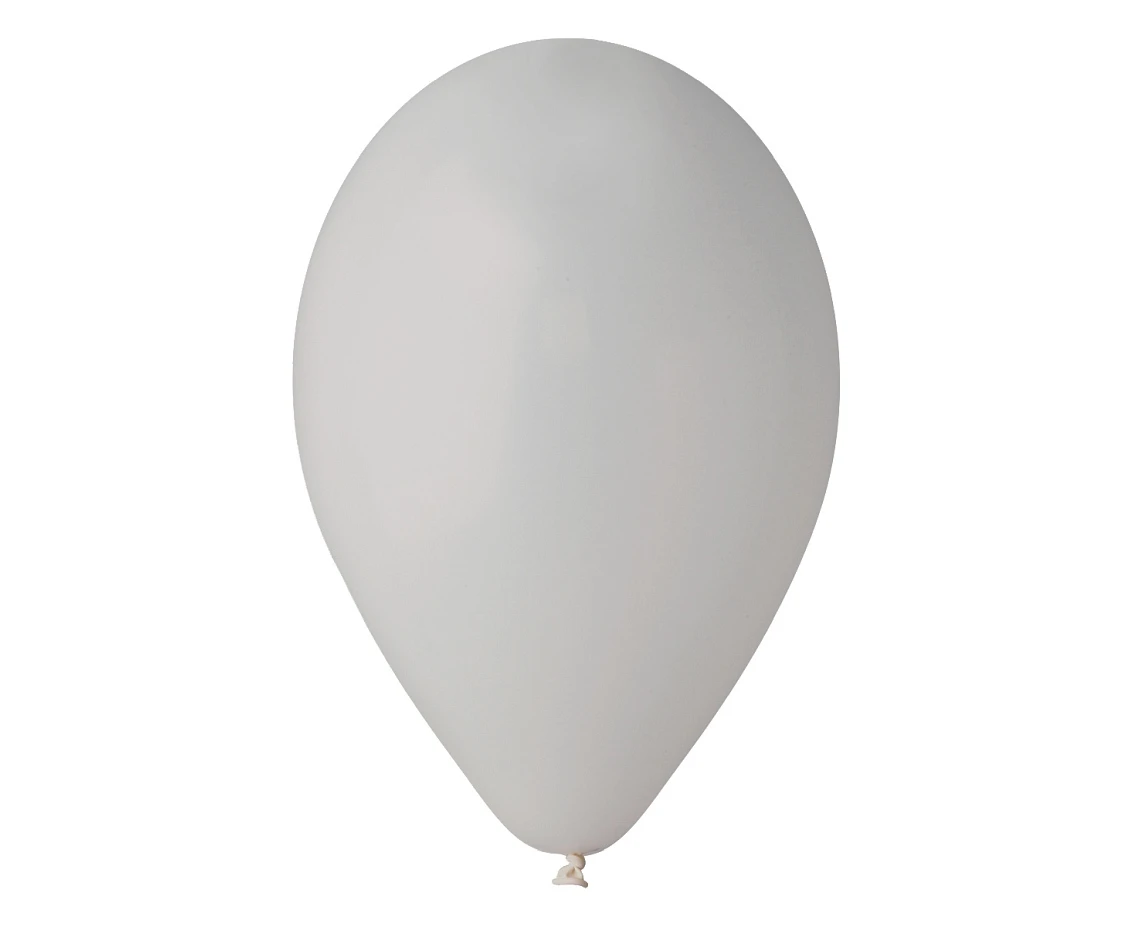 Balony Gemar 10", pastel szare, 100szt.