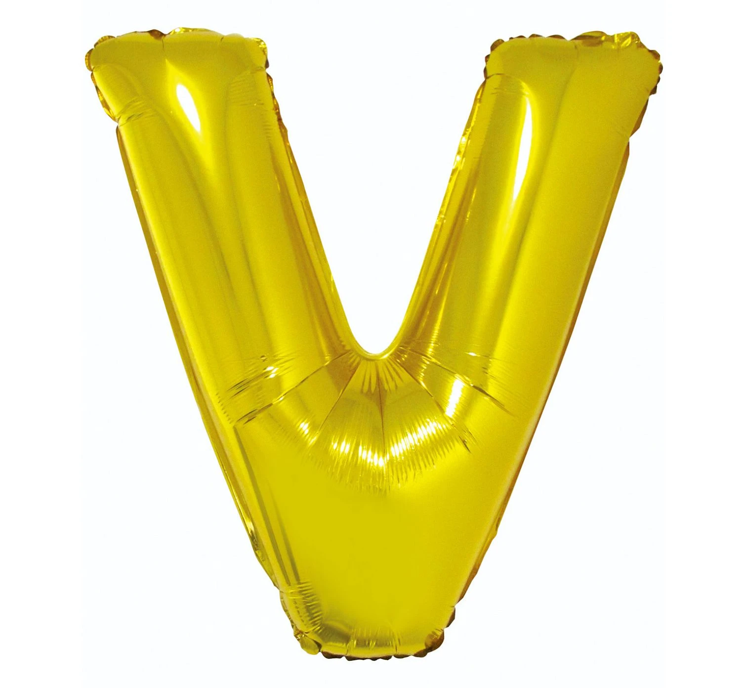 Balon foliowy "Litera V", złota, 89 cm KK