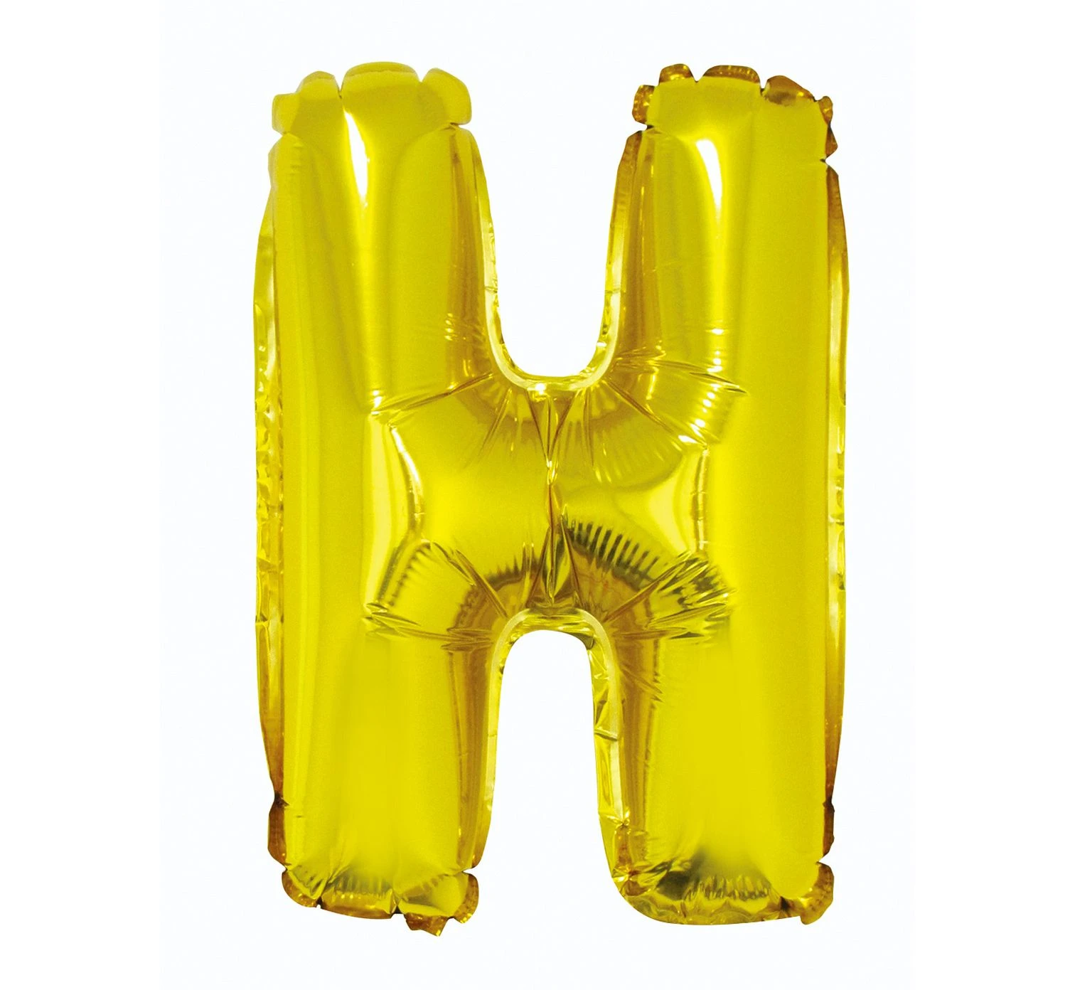 Balon foliowy "Litera H", złota, 35 cm KK