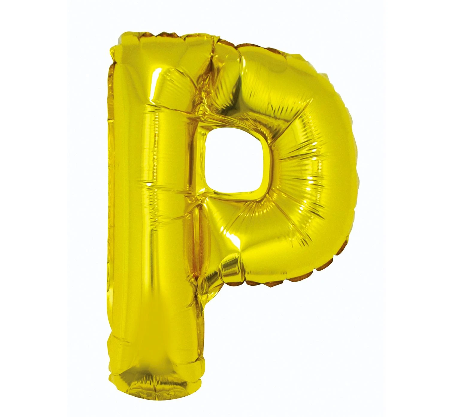 Balon foliowy "Litera P", złota, 35 cm KK