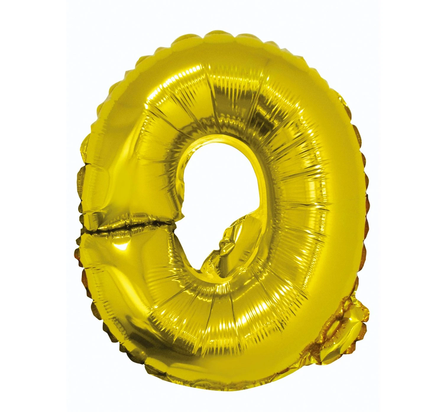 Balon foliowy "Litera Q", złota, 35 cm KK