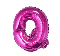 Balon foliowy "Litera Q", różowa, 35 cm KK
