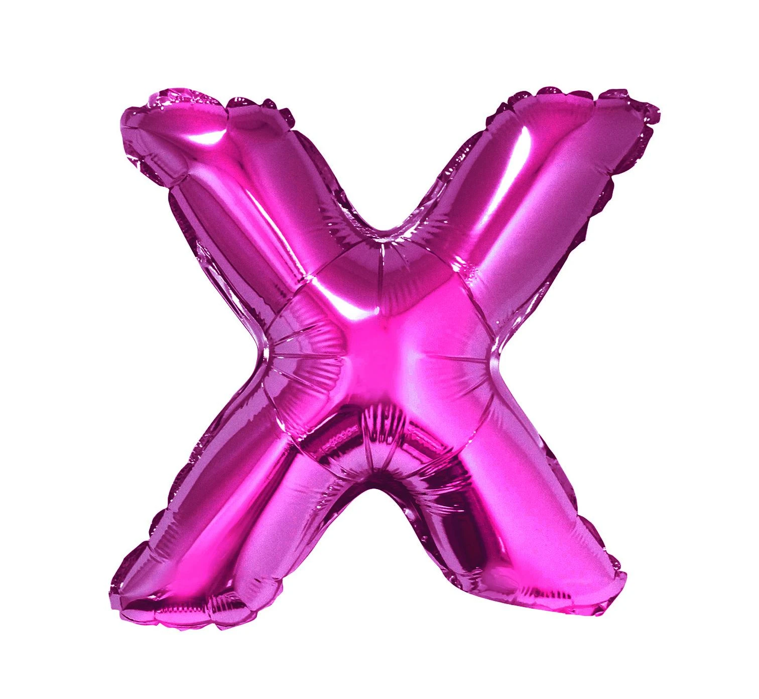 Balon foliowy "Litera X", różowa, 35 cm KK