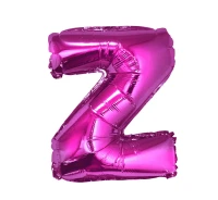 Balon foliowy "Litera Z", różowa, 35 cm KK