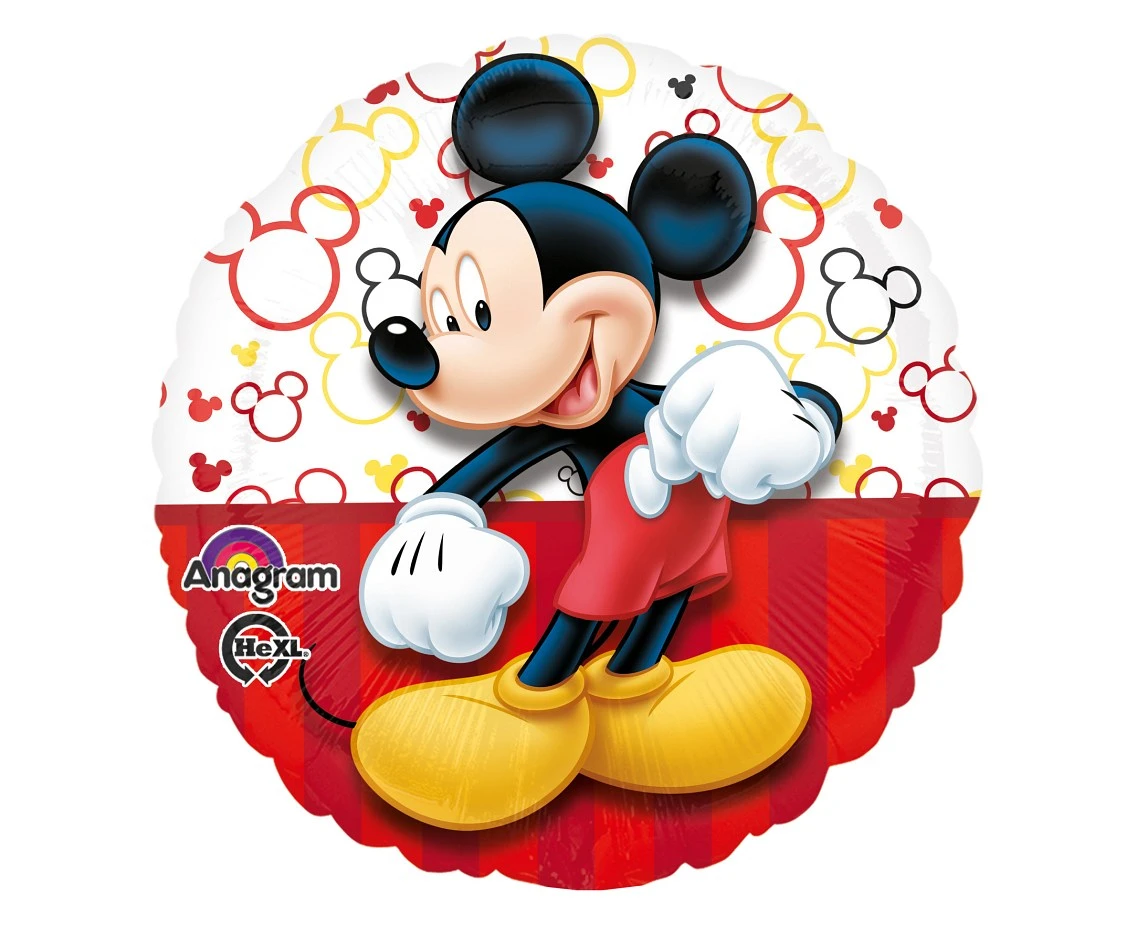Balon foliowy 18", Mickey Mouse Portrait