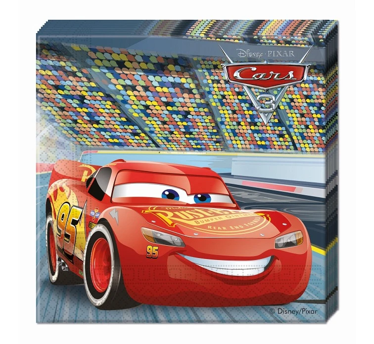 Serwetki "Cars 3" 33x33 cm, 20 szt. KK