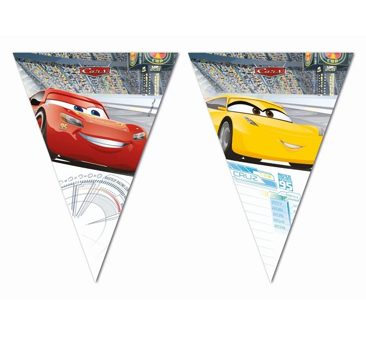 Banner "Cars 3", flagi KK
