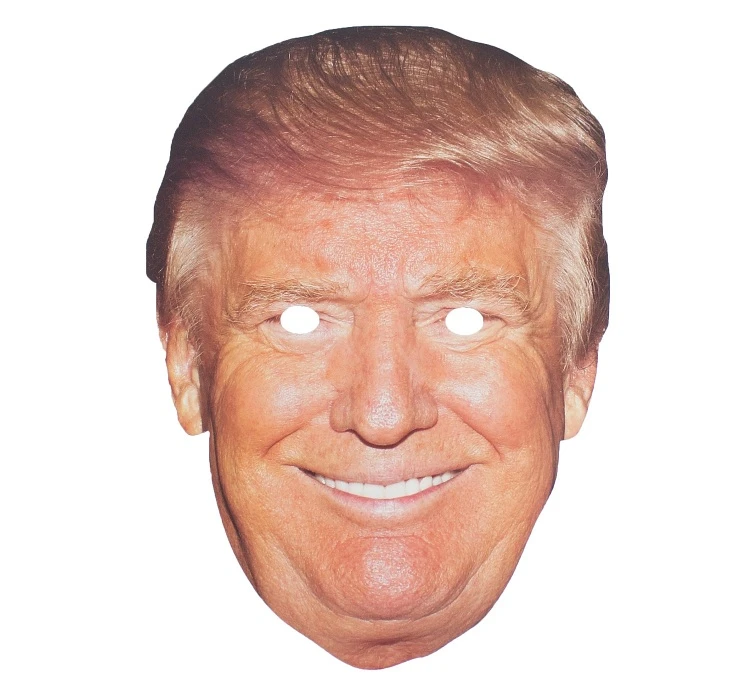 Maska papierowa "Donald Trump"