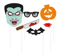 Rekwizyty do zdjęć "Halloween", 6 elementów KK