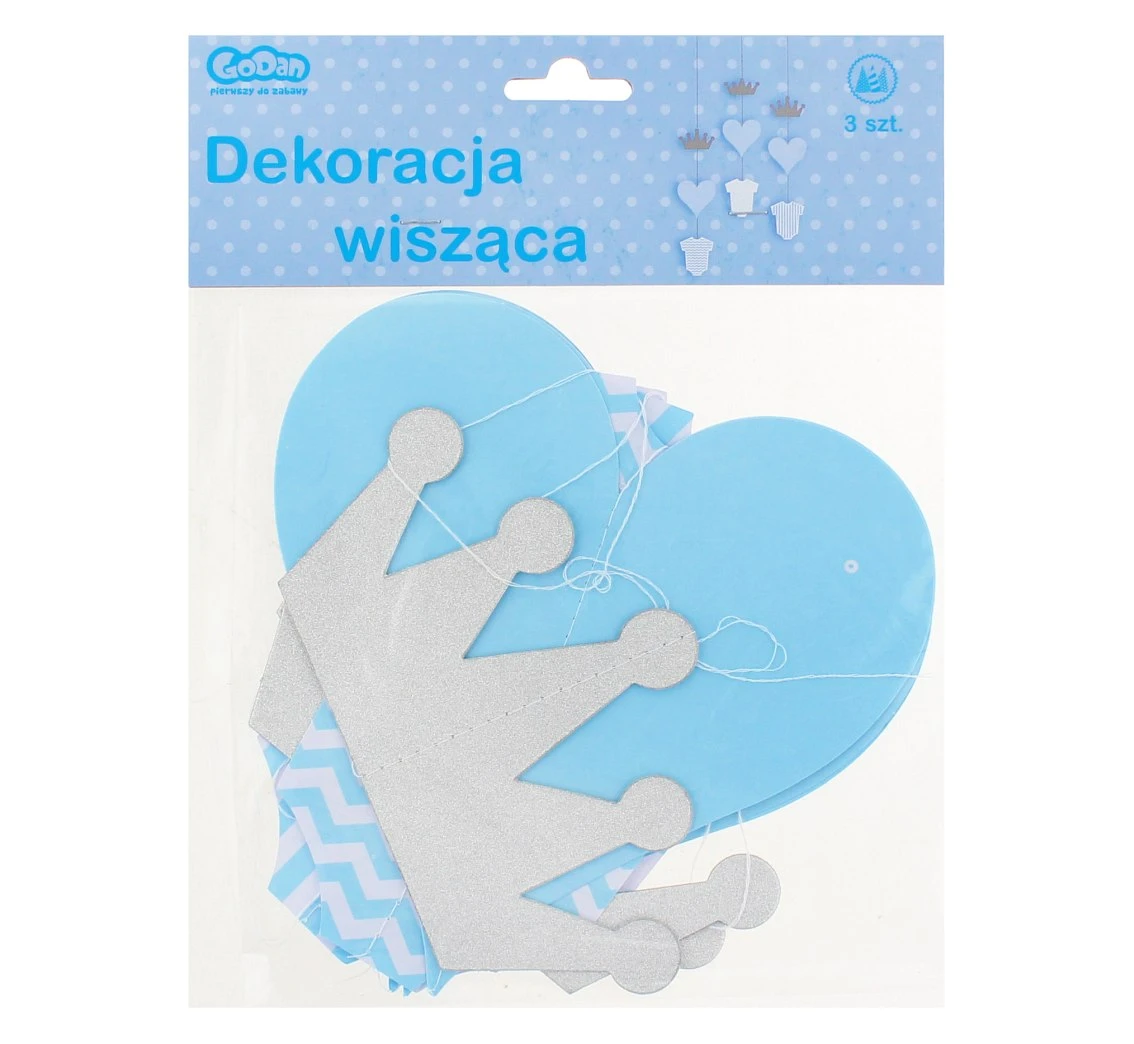 Dekoracja wisząca "Little boy", 3 szt. KK