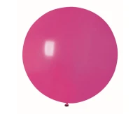 Balony Gemar, pastel kula 0.75m ciemnoróżowa, 1szt.