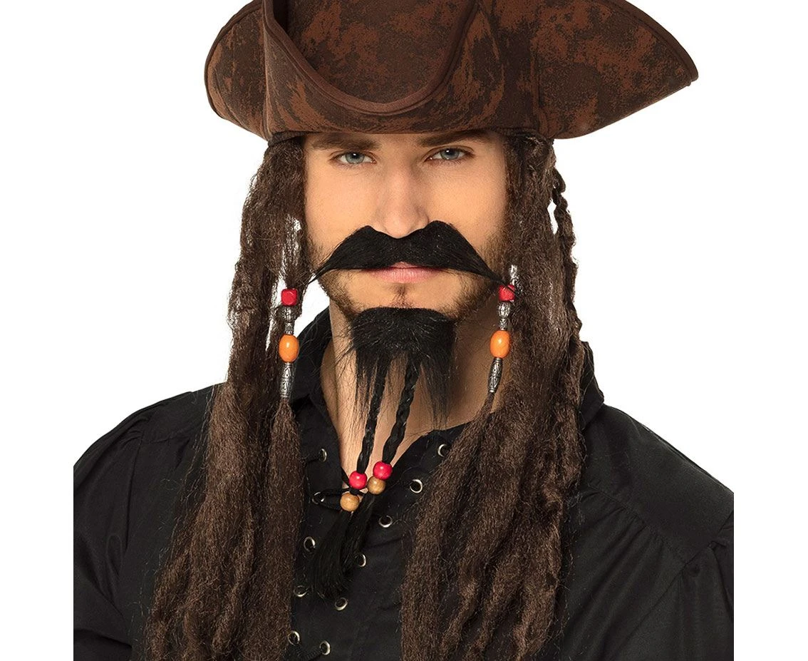 Zestaw wąsy i broda Pirata