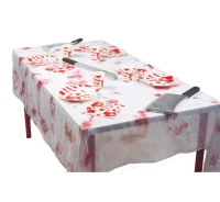 Obrus plastikowy Bloody Halloween (150x180 cm)