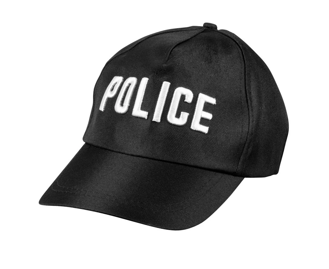 Czapka z daszkiem "Policja" czarna
