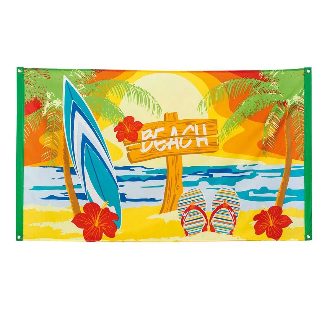 Flaga hawajska - plaża