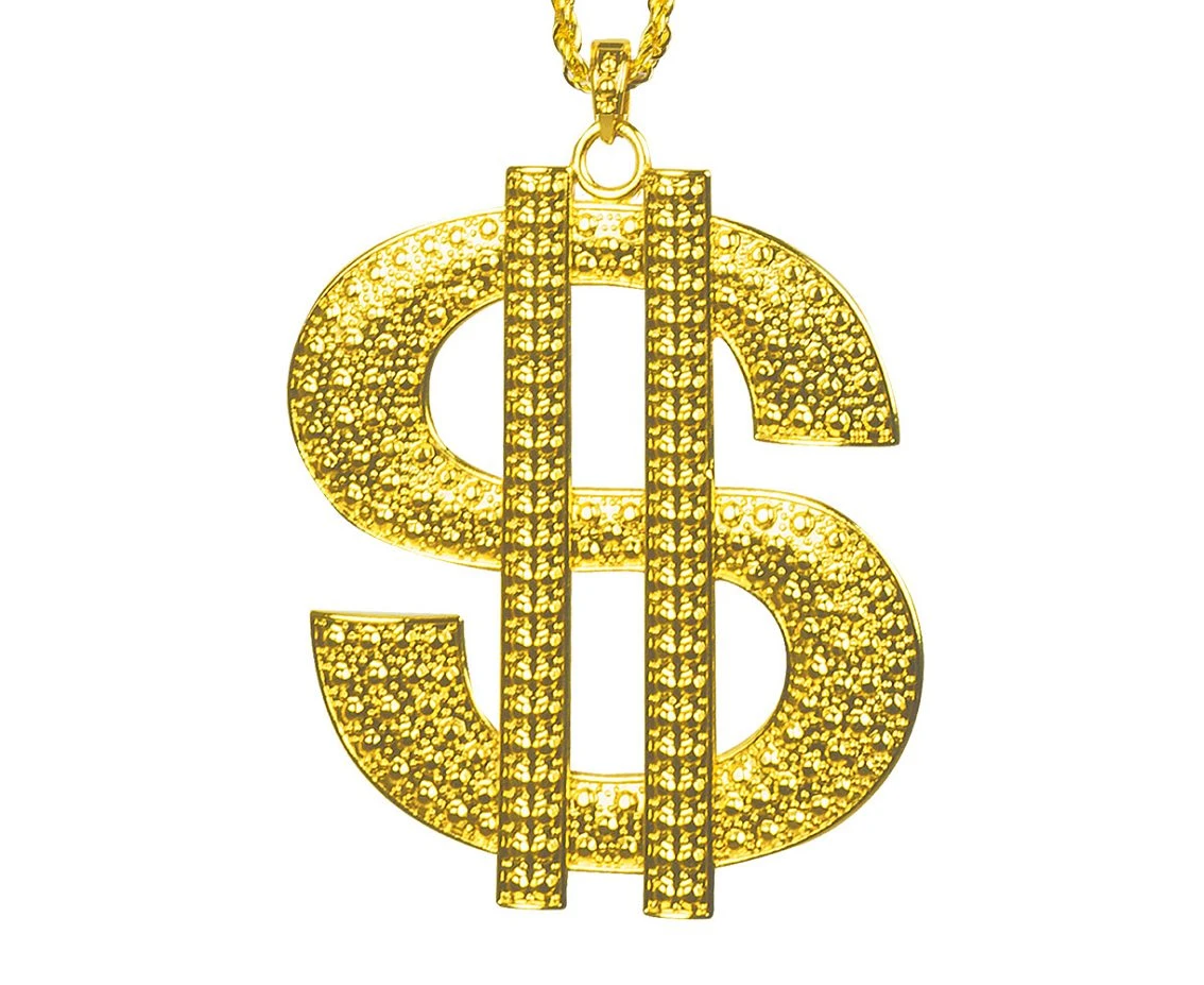 Naszyjnik "Dolar", xl