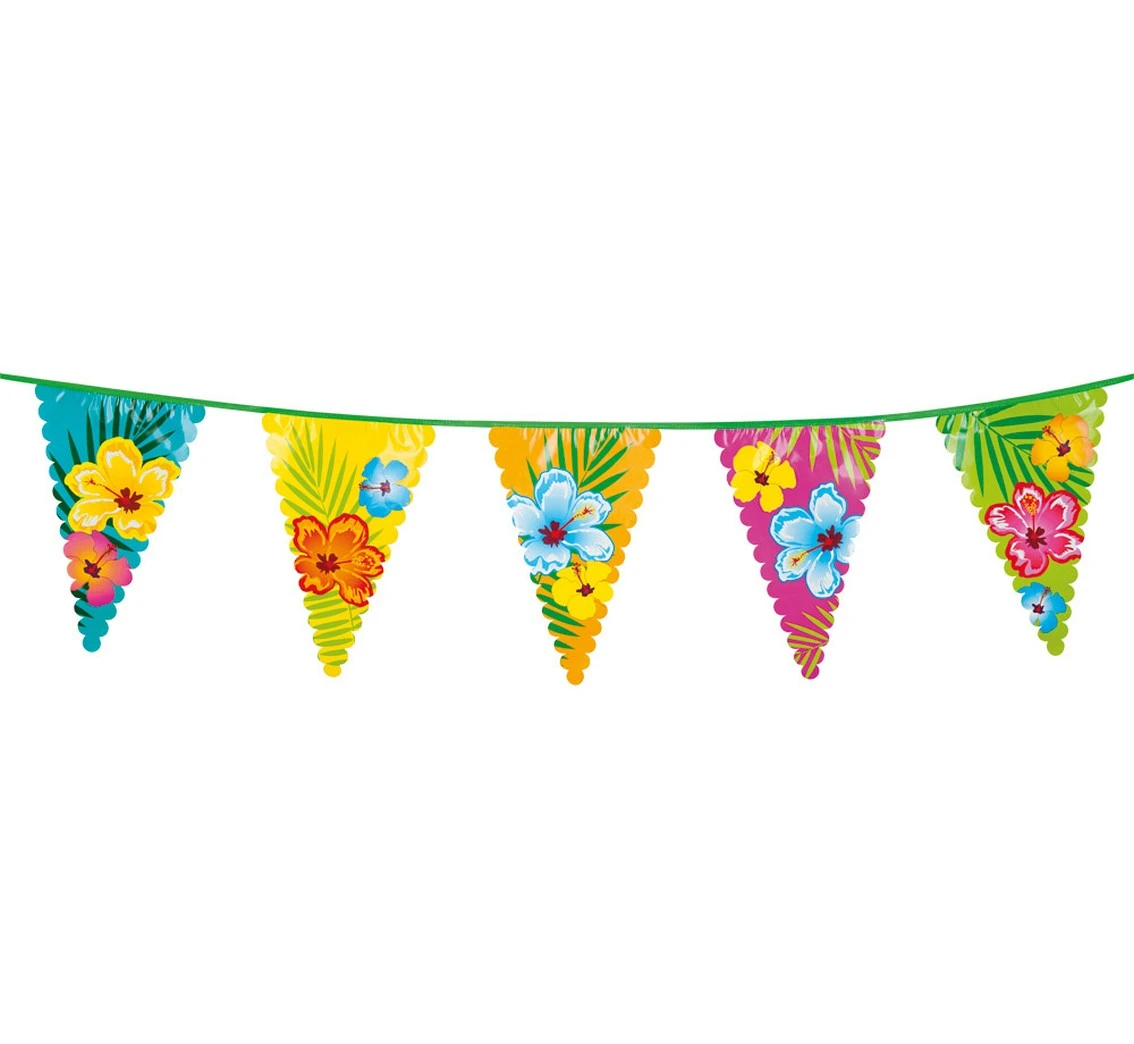 Banner z flagami "Hibiscus" / 6 m
