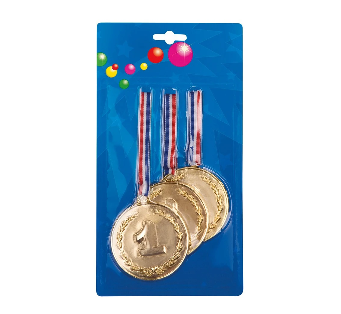 Zestaw 3 medali "1"