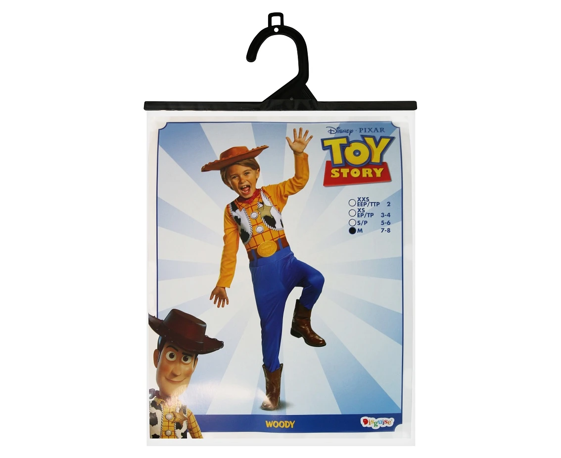 Strój Woody Classic - Toy Story 4 (licencja), rozm. M (7-8 lat)