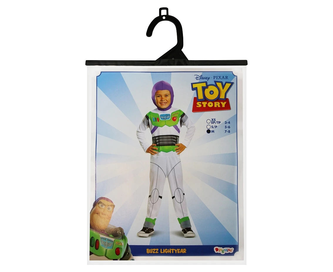 Strój Buzz Classic - Toy Story 4 (licencja), rozm. M (7-8 lat)