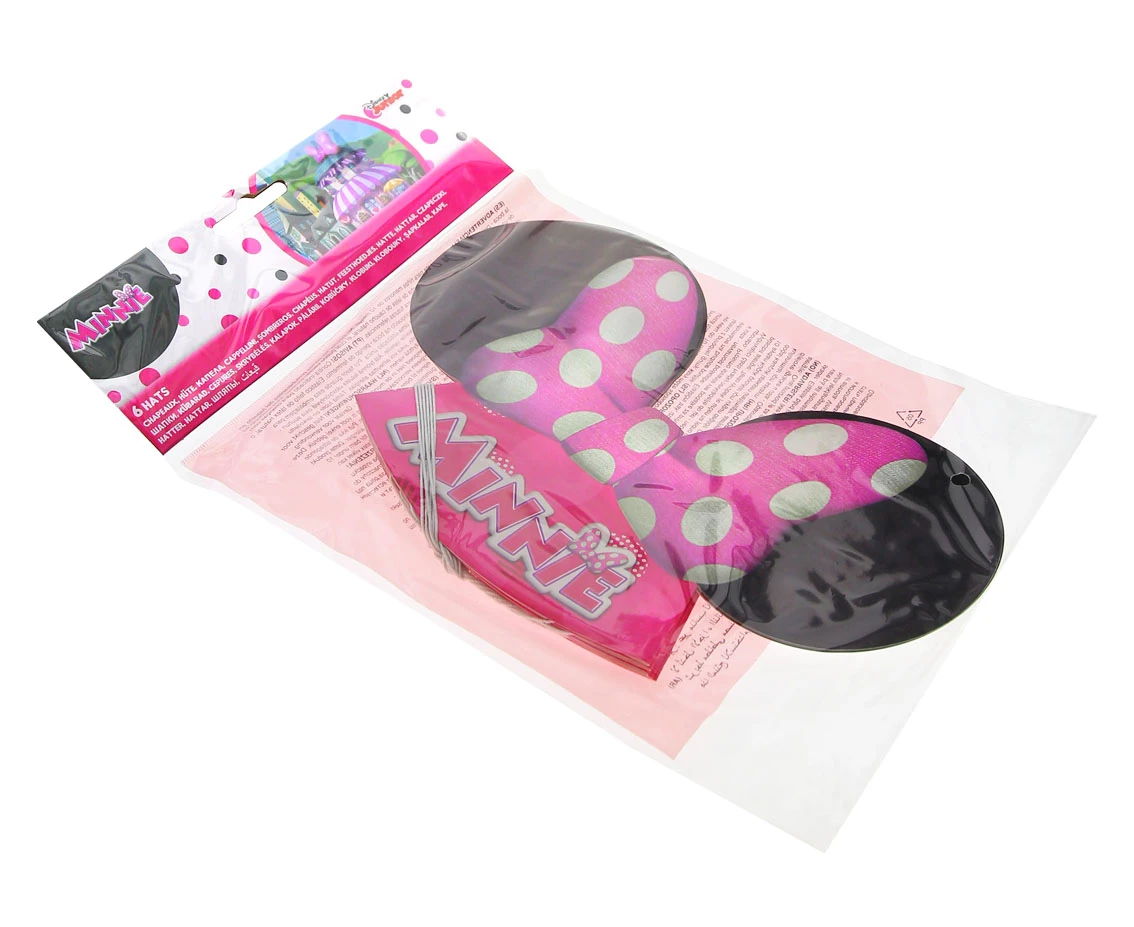 Czapeczki papierowe "Minnie Happy Helpers", 6 szt. KK