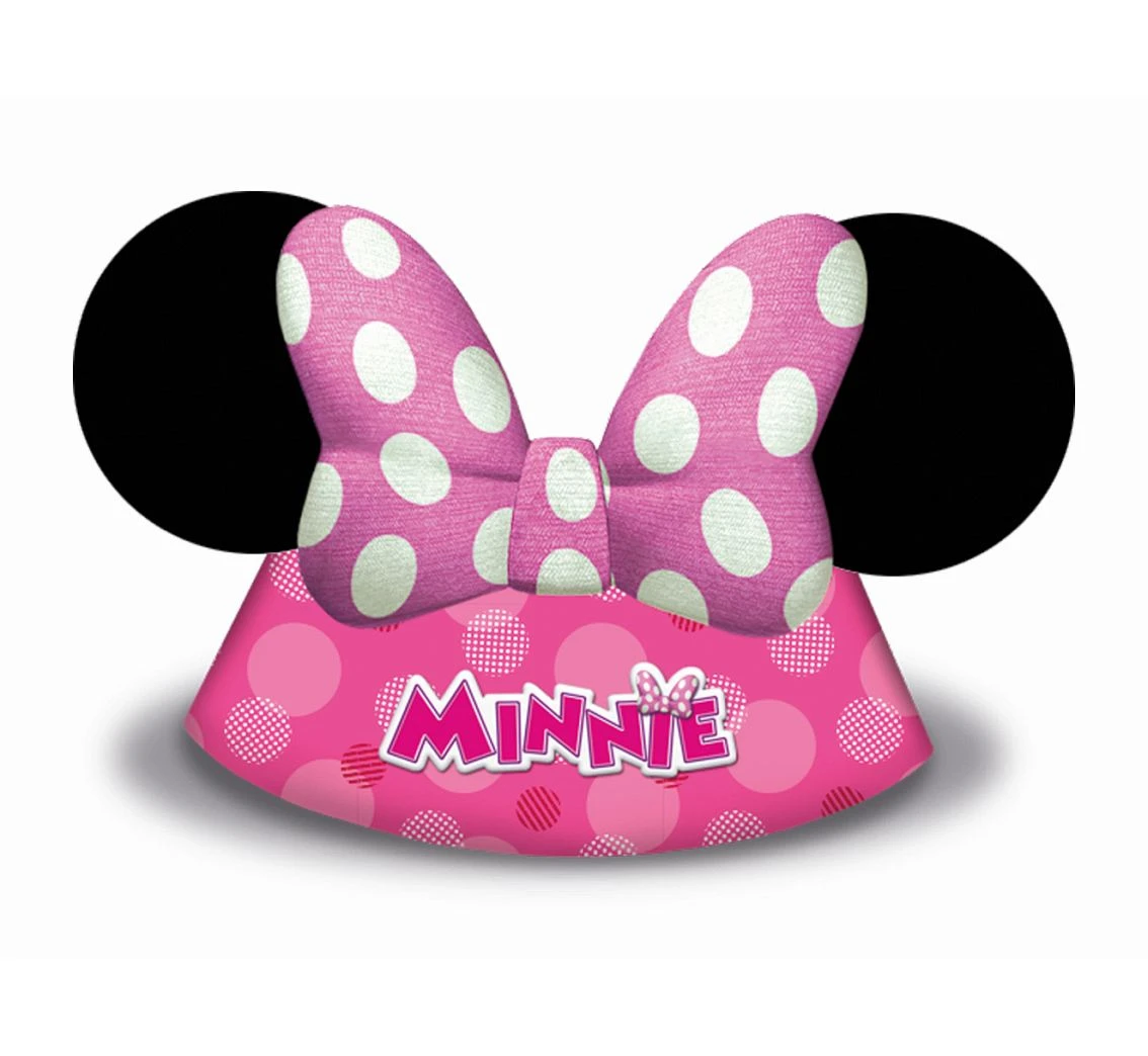 Czapeczki papierowe "Minnie Happy Helpers", 6 szt. KK