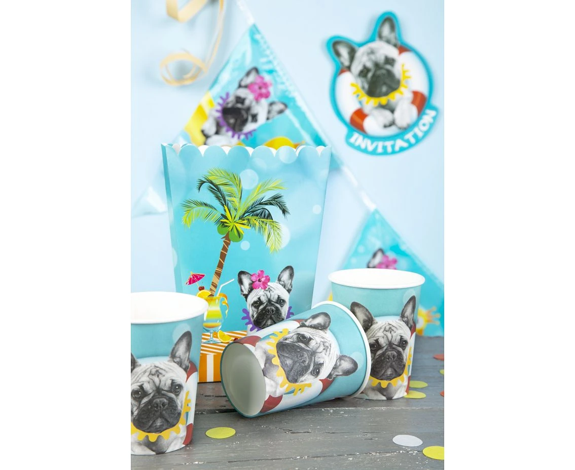 Banner flagi Hawajskie Party, 360 cm, 11 flag KK