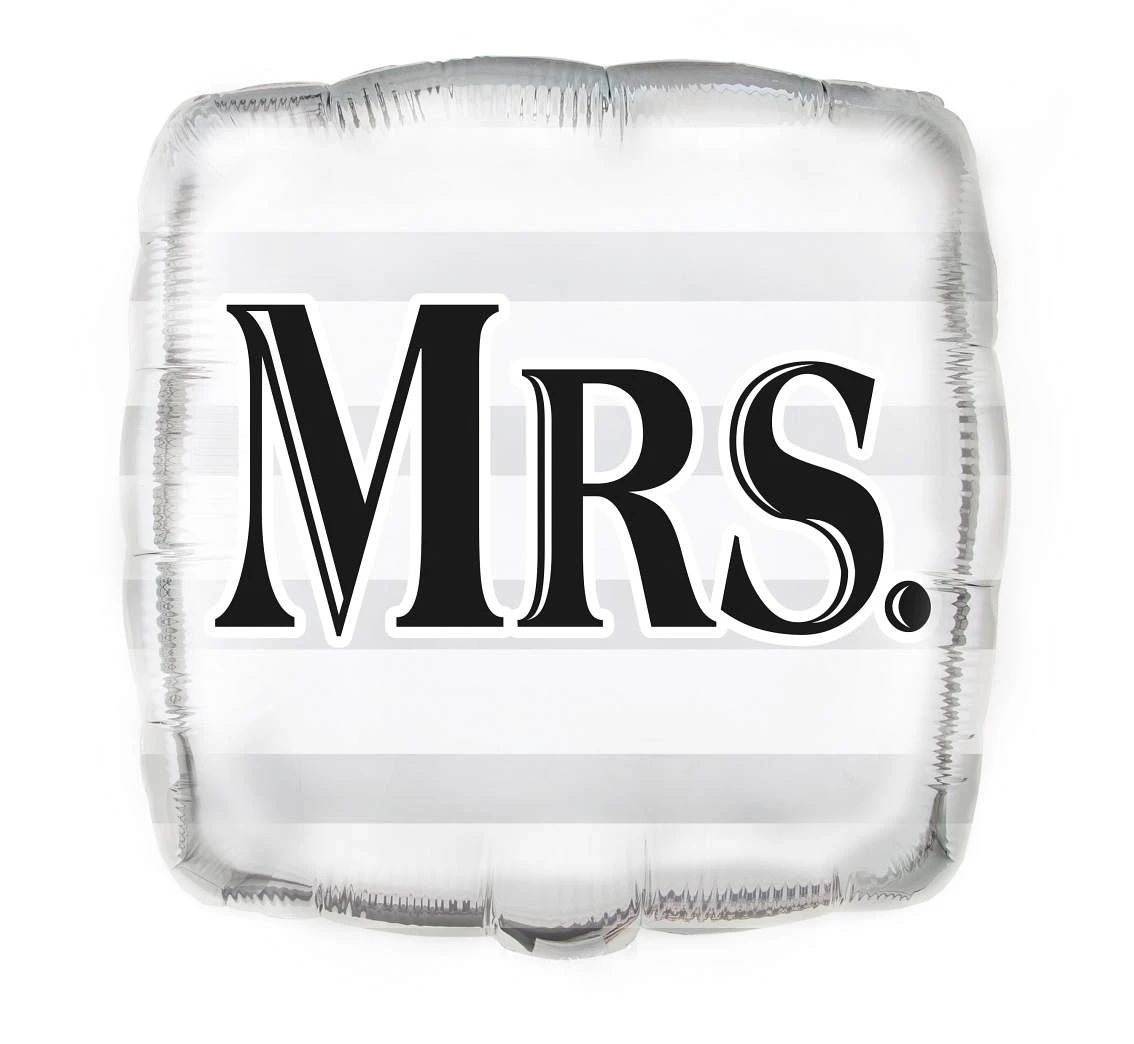 Balon foliowy UQ 18" SQR "Mrs." KK