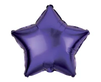 Balon foliowy "Gwiazda", fioletowa, 19" KK