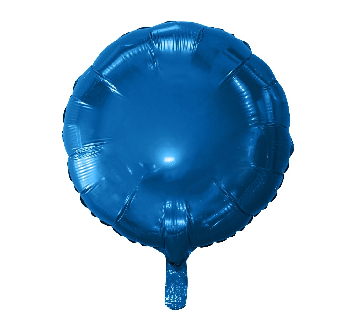 Balon foliowy "Okrągły", granatowy, 18" KK