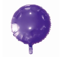 Balon foliowy "Okrągły", fioletowy, 18" KK